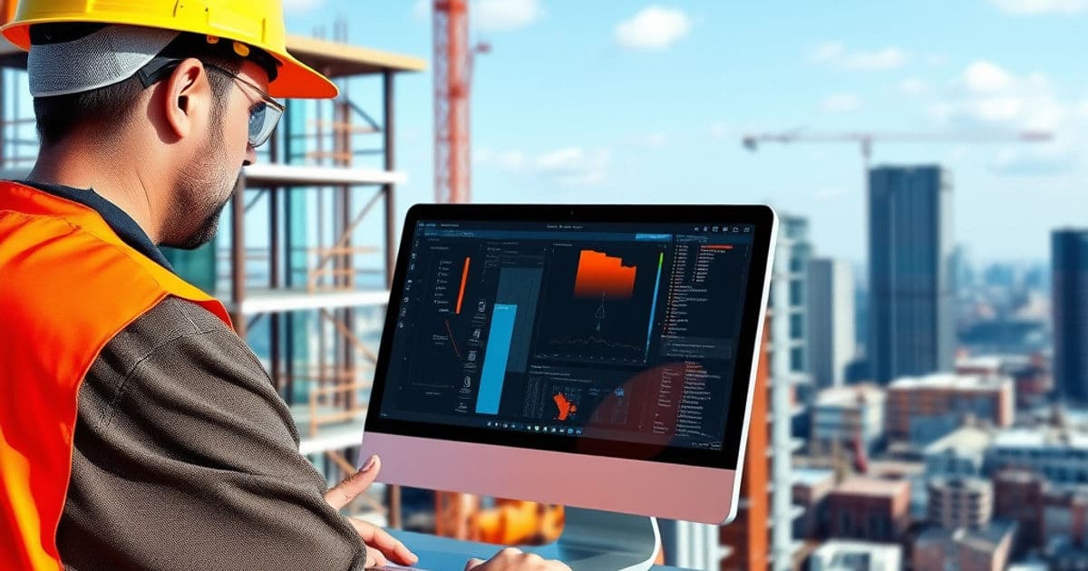 Web app platform for construction companies