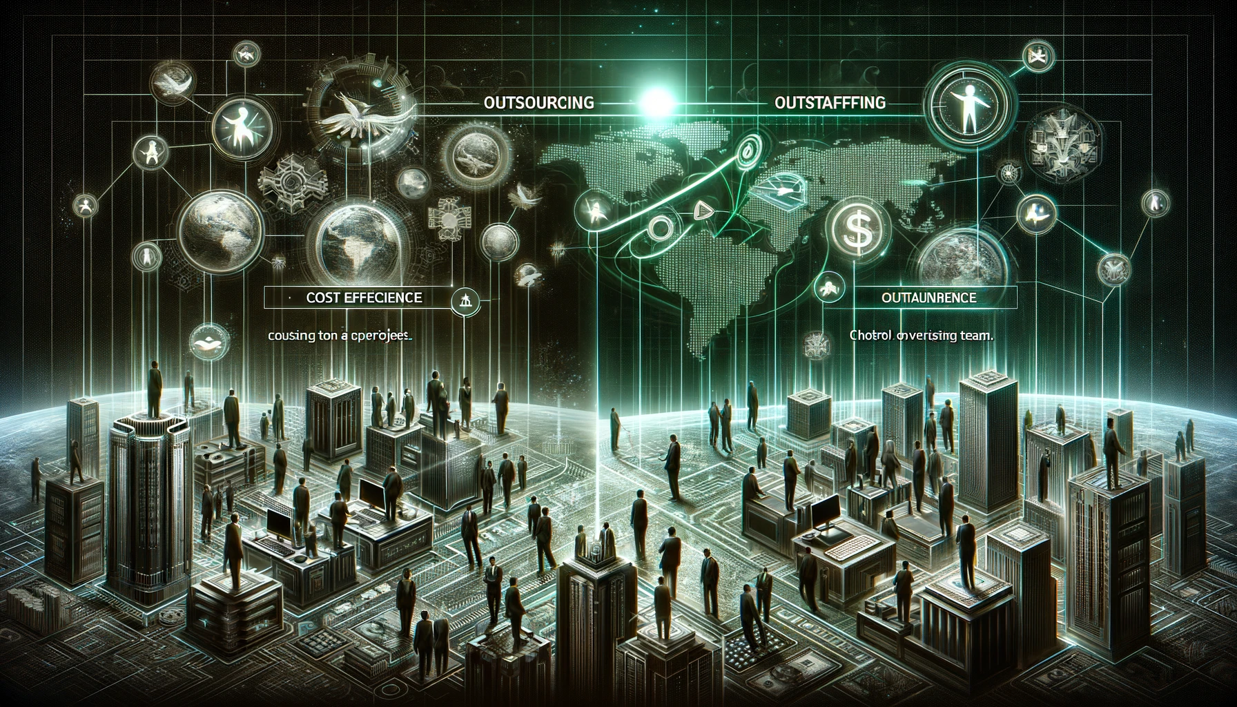 In which cases is it better to choose outsourcing and in which outstaffing? What will be more financially profitable?